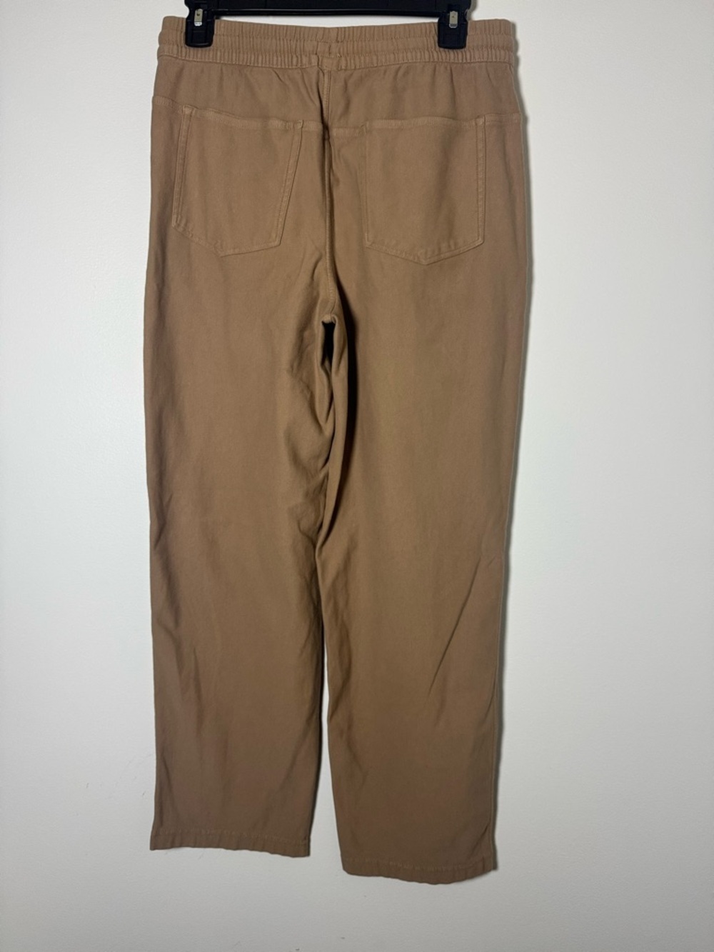 Athleta Tan Wide Leg Pants Womens Small Petite Pull On Lounge Casual - Picture 2 of 4